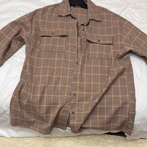 Princess Polly Willa Plaid Oversized Flannel